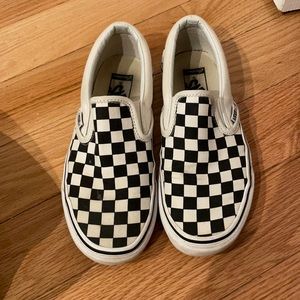 Black and White Checkered Vans